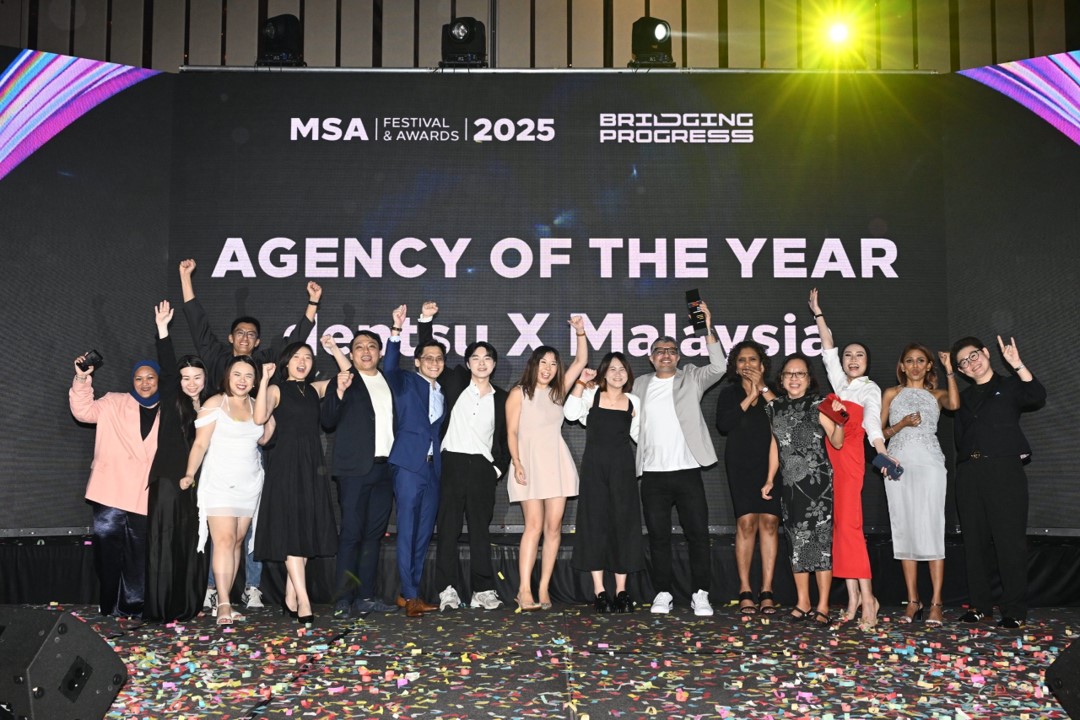 dentsu X media agency of the year malaysia 2025